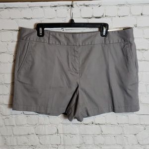 Loft Gray 4 Inch Shorts